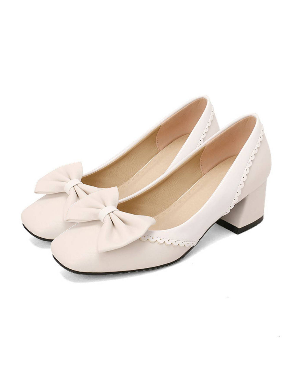 Chaussures à talons hauts Mary Jane rétro Roycebridal