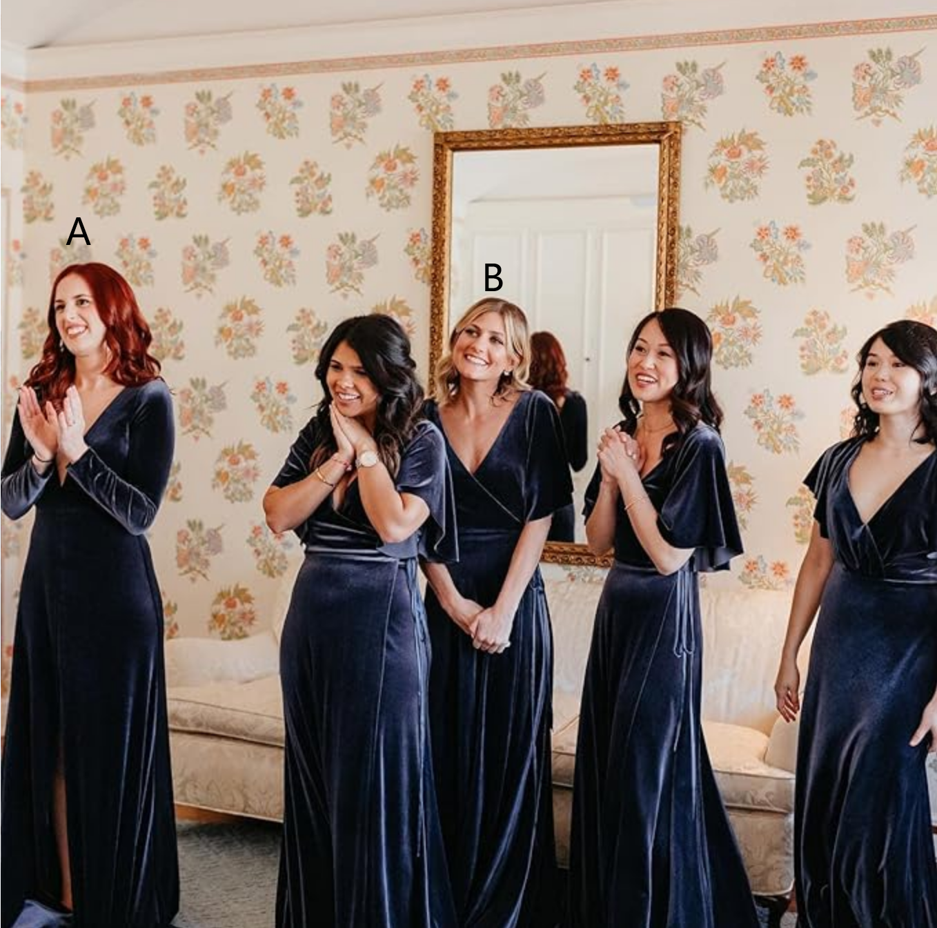 Bridesmaid winter dresses 2025