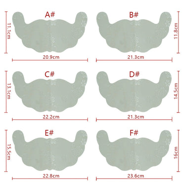 Coussinets de soutien-gorge invisibles jetables en dentelle Roycebridal