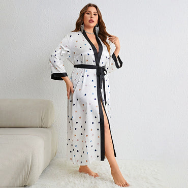 Roycebridal Pyjama d'été grande taille imprimé dessin animé sexy