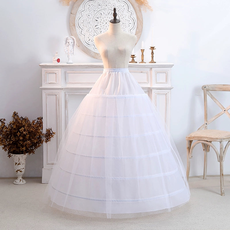 Jupe ajustable Roycebridal 6 Steel 1 Yarn à six baleines