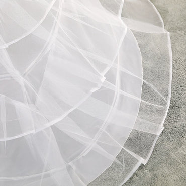 Jupon en maille dure à trois fils et deux anneaux en acier Roycebridal