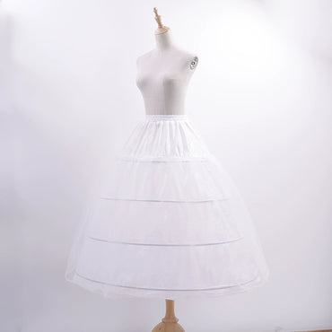 Roycebridal Quatre anneaux en acier Plus une couche de bande élastique en filet Plus une corde à nouer