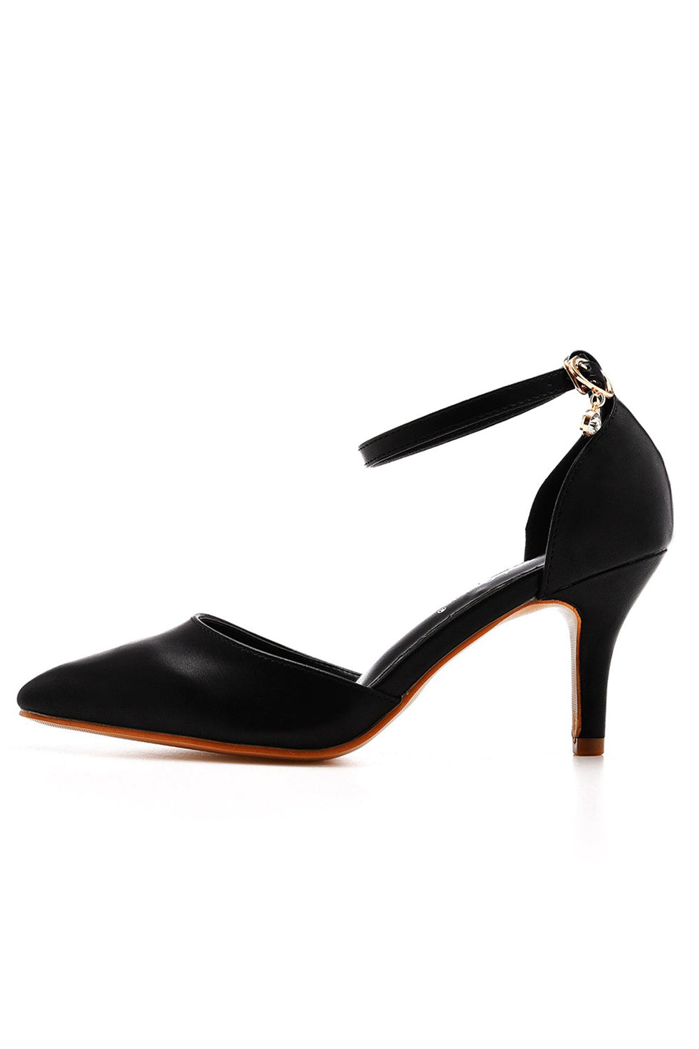 Roycebridal Women's Wedding Shoes Pointed Toe Ankle Strap Stiletto Heels