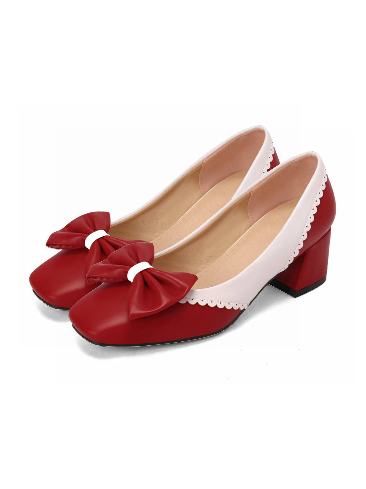 Chaussures à talons hauts Mary Jane rétro Roycebridal