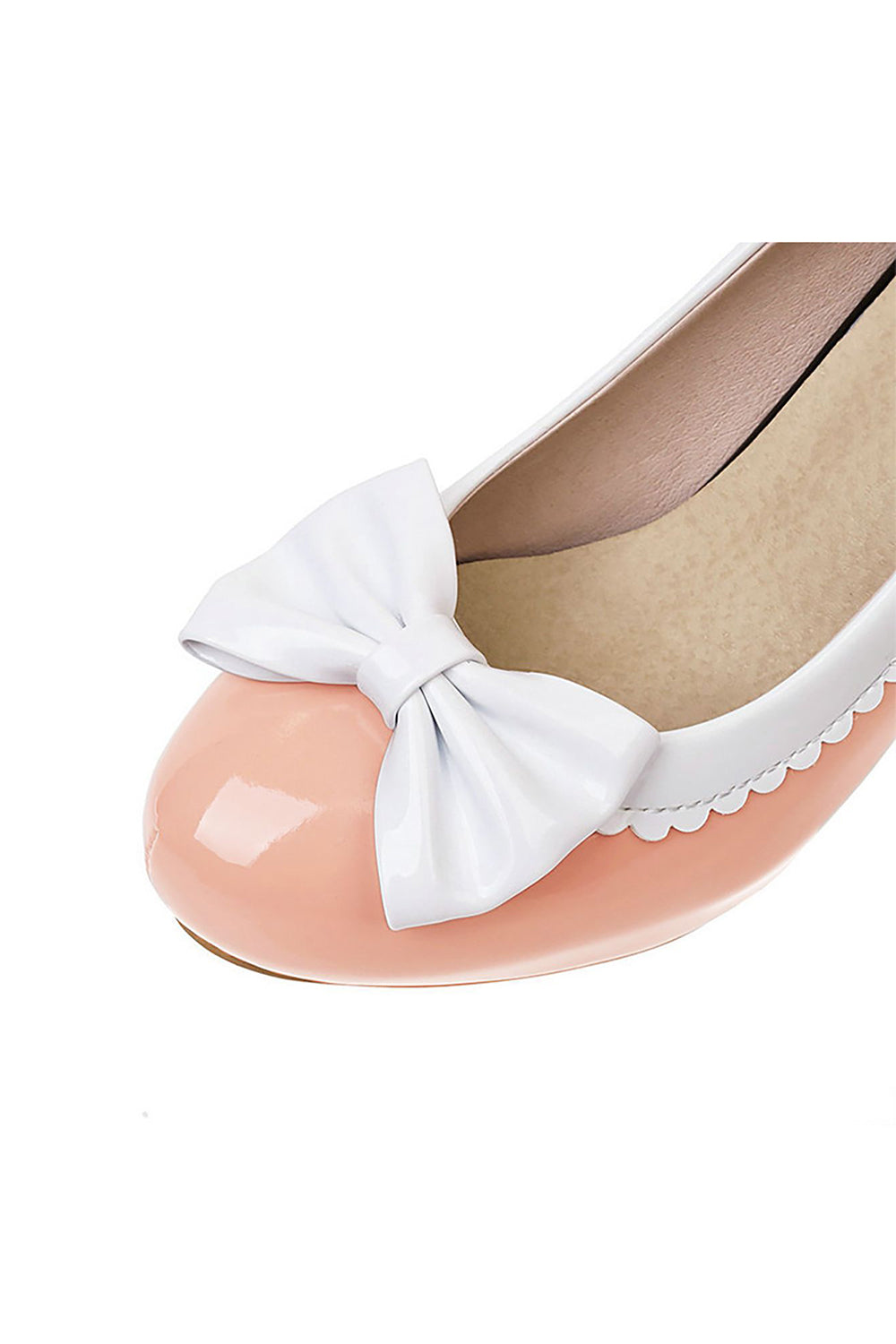 Roycebridal Retro-Schuhe mit Schleife und hohen Absätzen