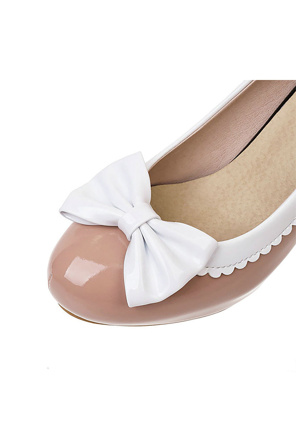 Roycebridal Retro-Schuhe mit Schleife und hohen Absätzen