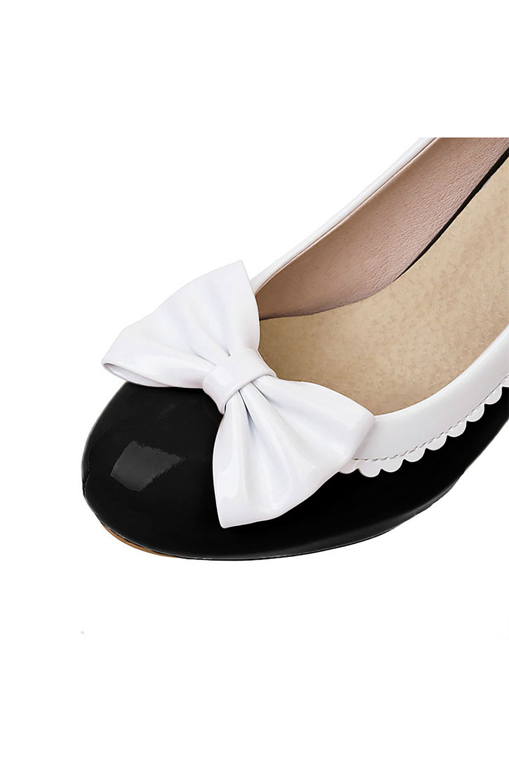 Roycebridal Retro-Schuhe mit Schleife und hohen Absätzen