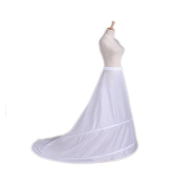 Jupon queue de poisson à deux cercles et taille élastique en acier double Roycebridal