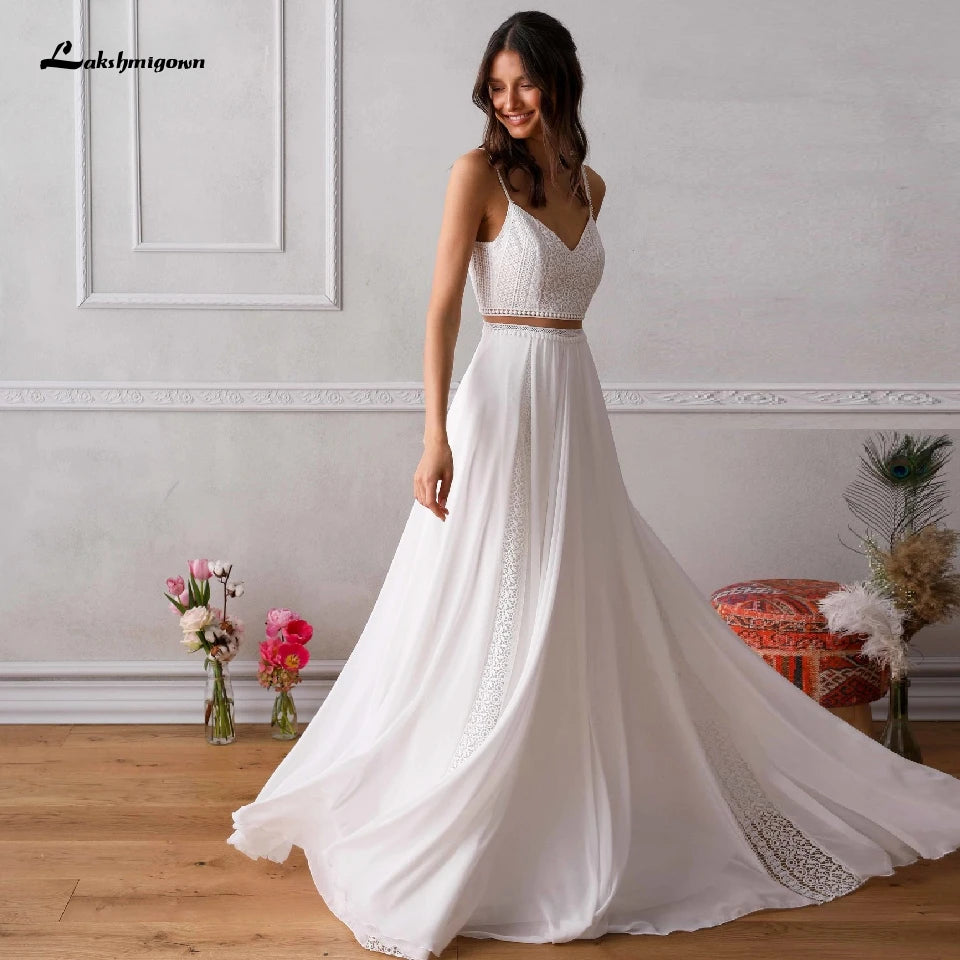 Wedding Venue Bohemian Wedding Dresses 2019 Hippie Bride Dress Online