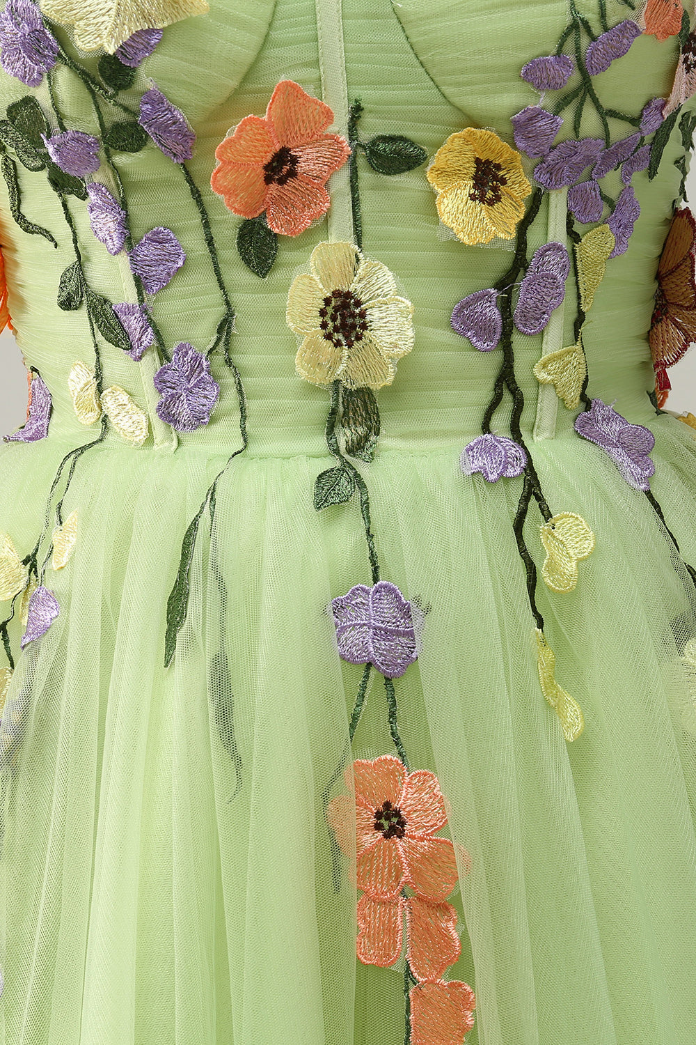 Champagne A Line Spaghetti Straps Short Homecoming Dress with Appliques