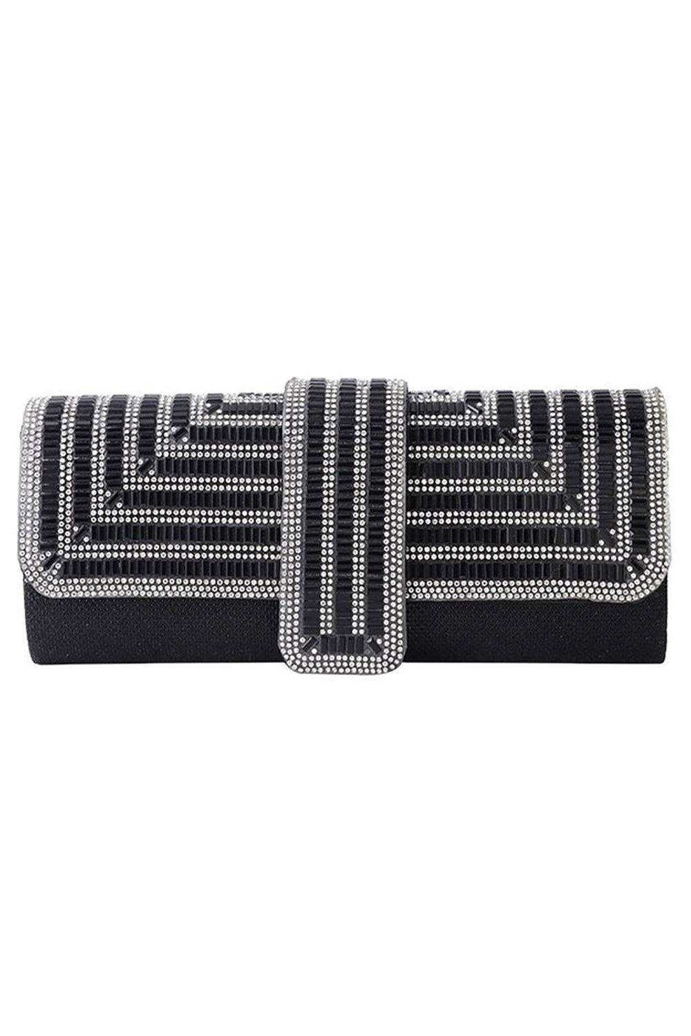 Roycebridal – Schwarze Crossbody-Handtasche mit Kette