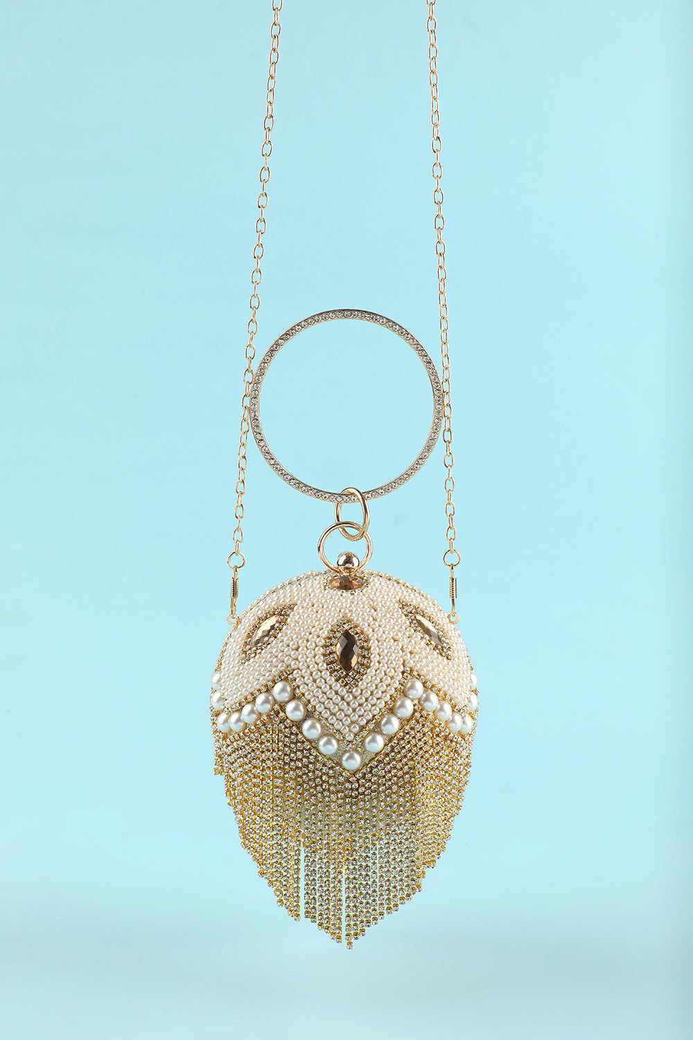 Roycebridal Champagner-Handtasche für Partys