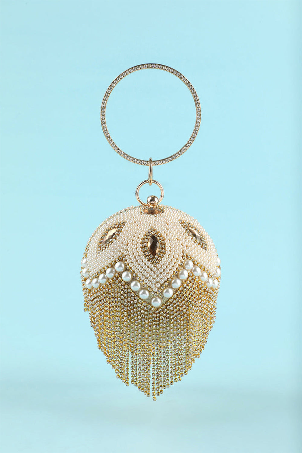 Roycebridal Champagner-Handtasche für Partys