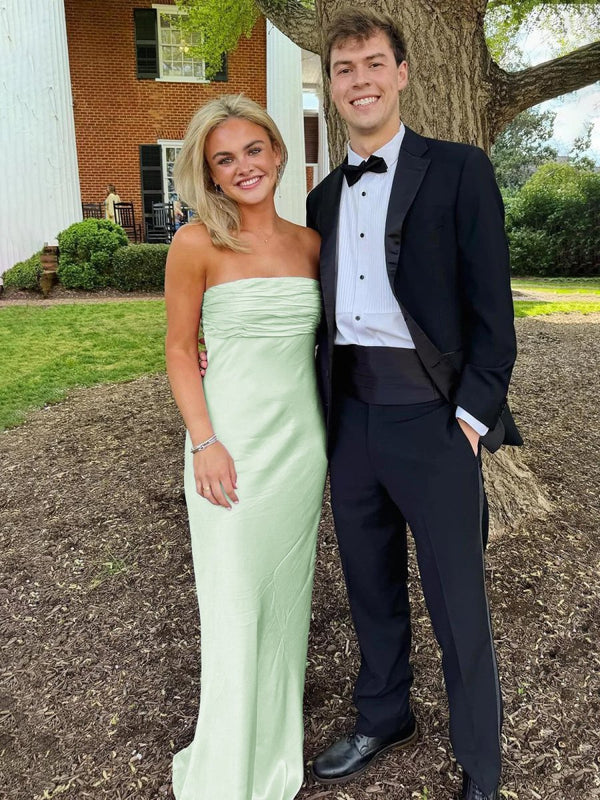 Blaues Neckholder-Abschlussballkleid mit Plissee und Ausschnitten aus Satin in A-Linie