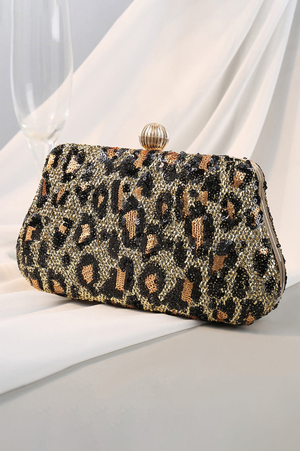 Roycebridal – Auffällige Clutch mit Leopardenmuster