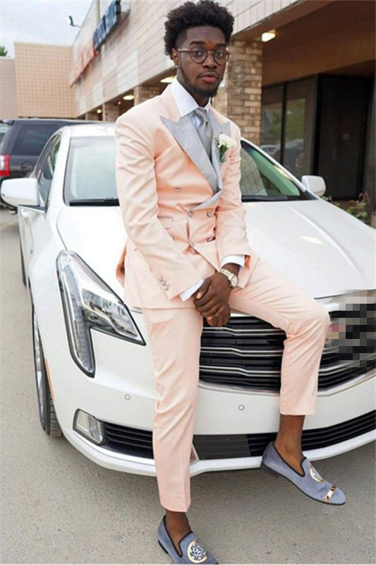 Nice Homecoming Outfits For Guys Bow Tie Prom Wear For Guys Pink