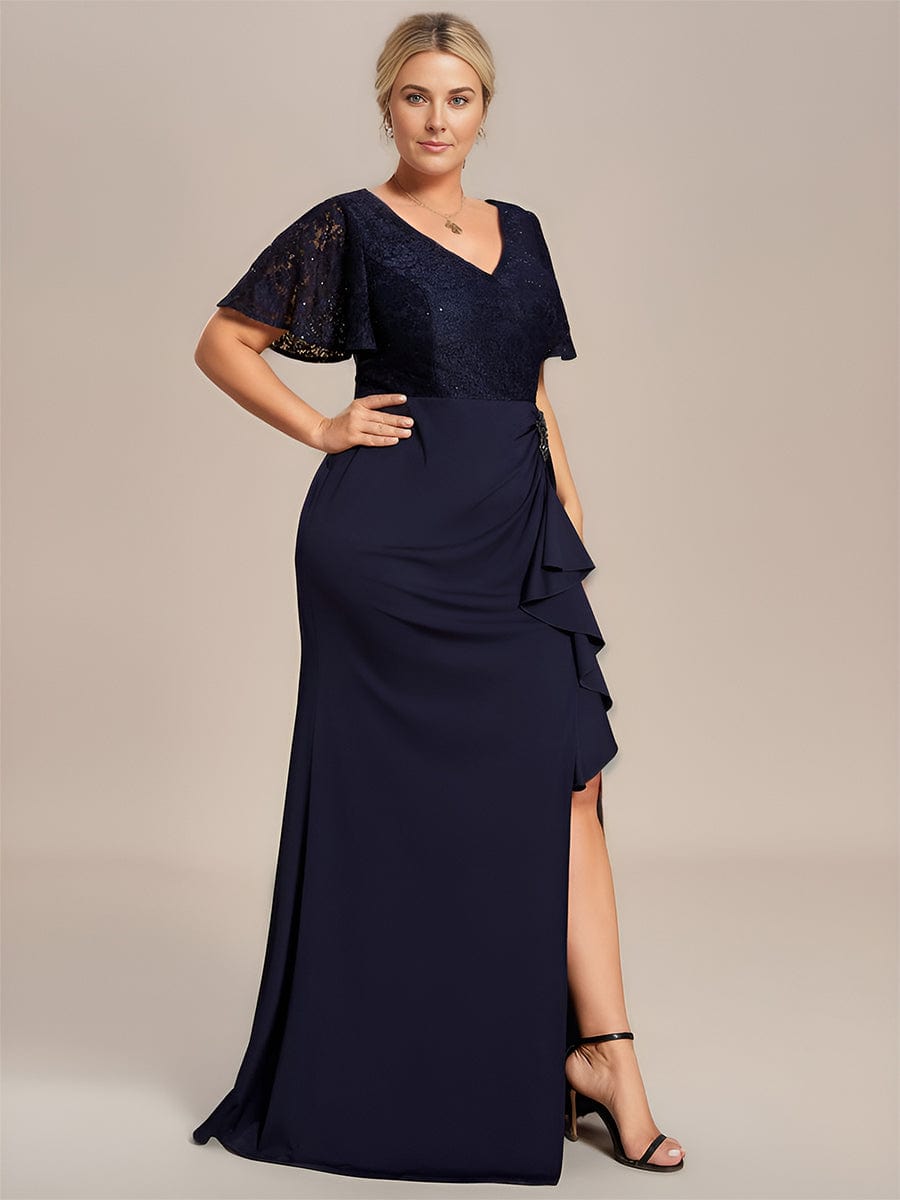Ophelia plus size mother of bride dress in burgundy size 22 Express NZ wide - Bay Bridal and Ball Gowns