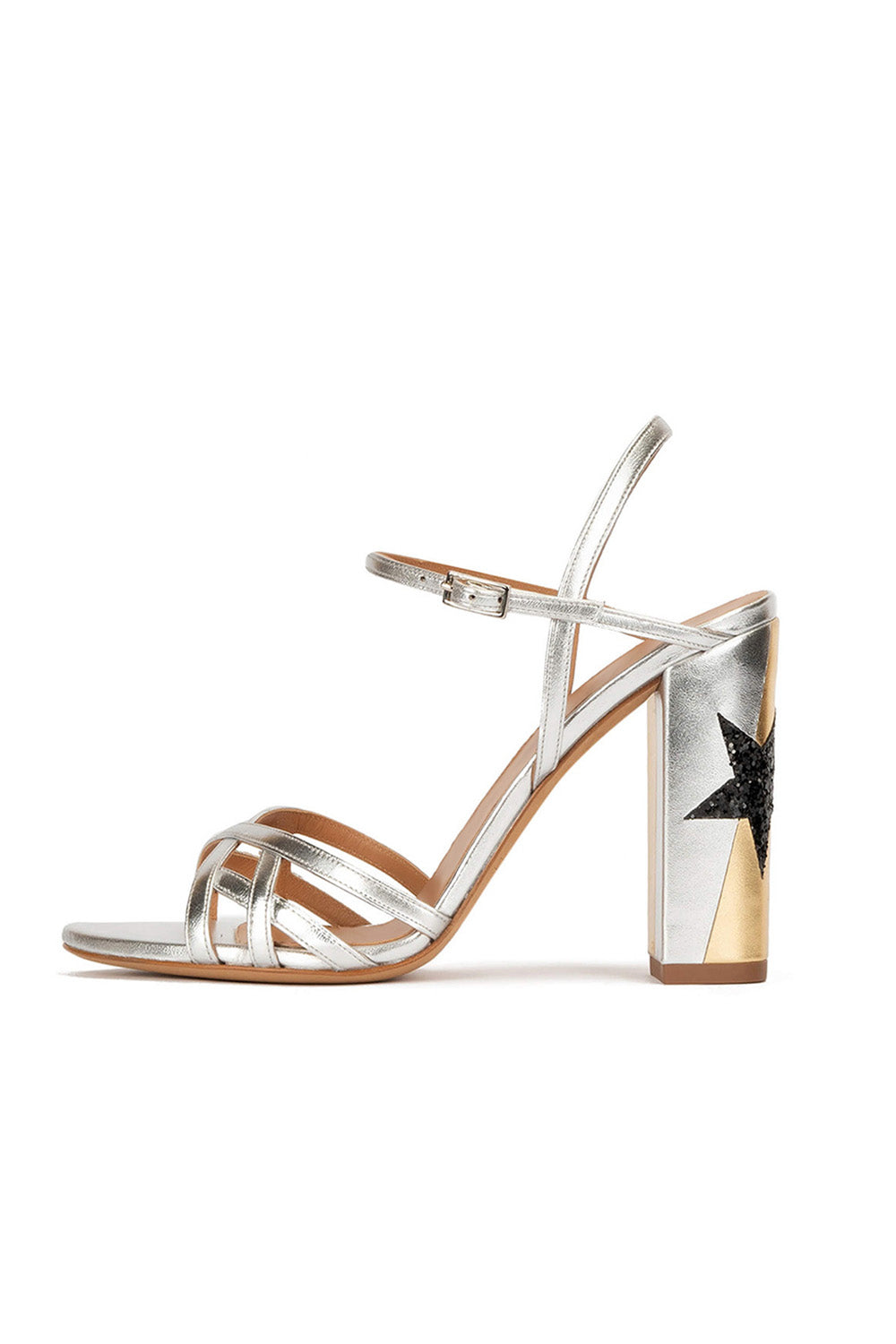 Roycebridal Party Peep Toe Chunky Heel Evening Shoes With Buckle Ankle Strap