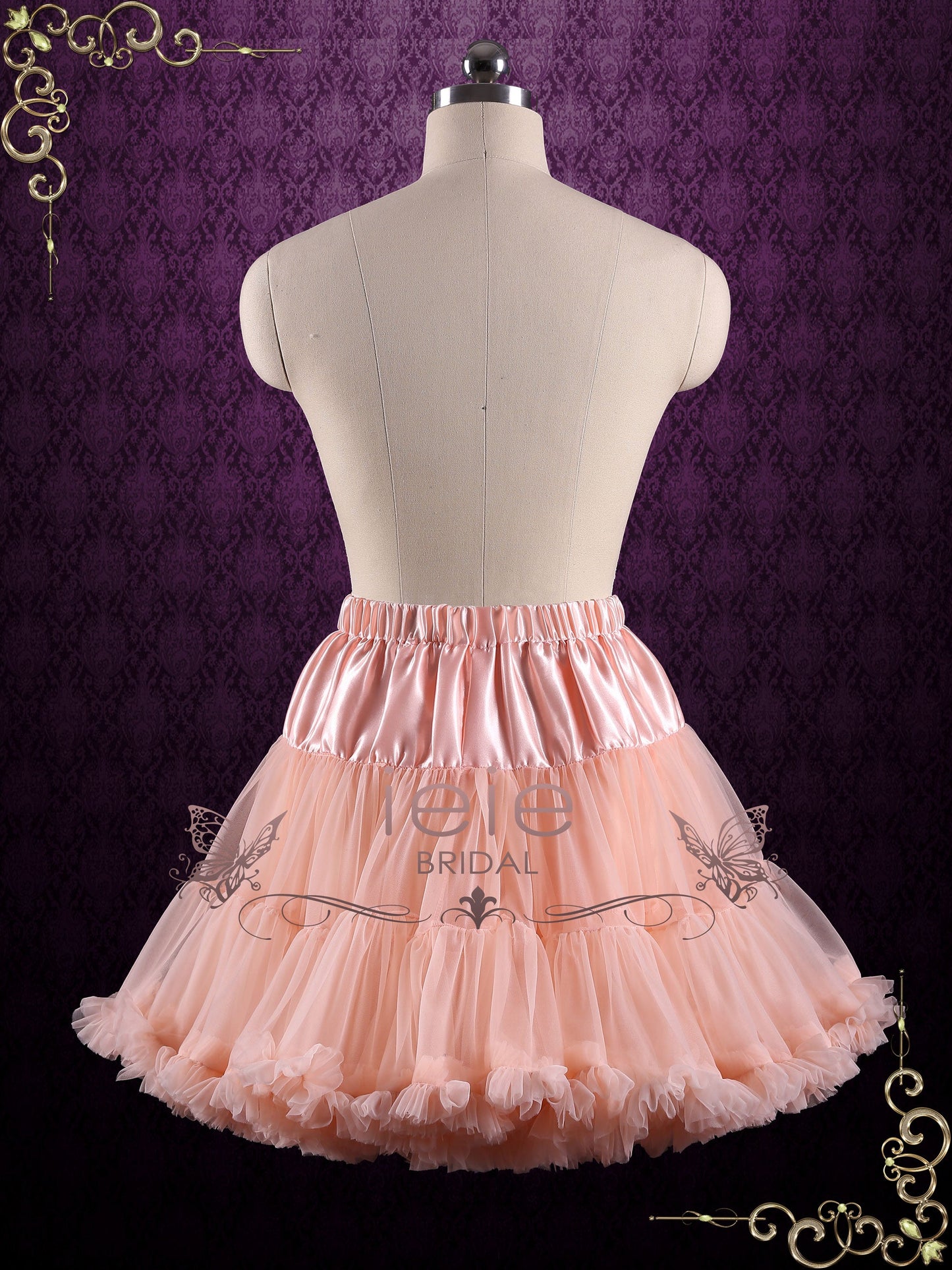 Blush Ruffle Soft Tulle Skirt
