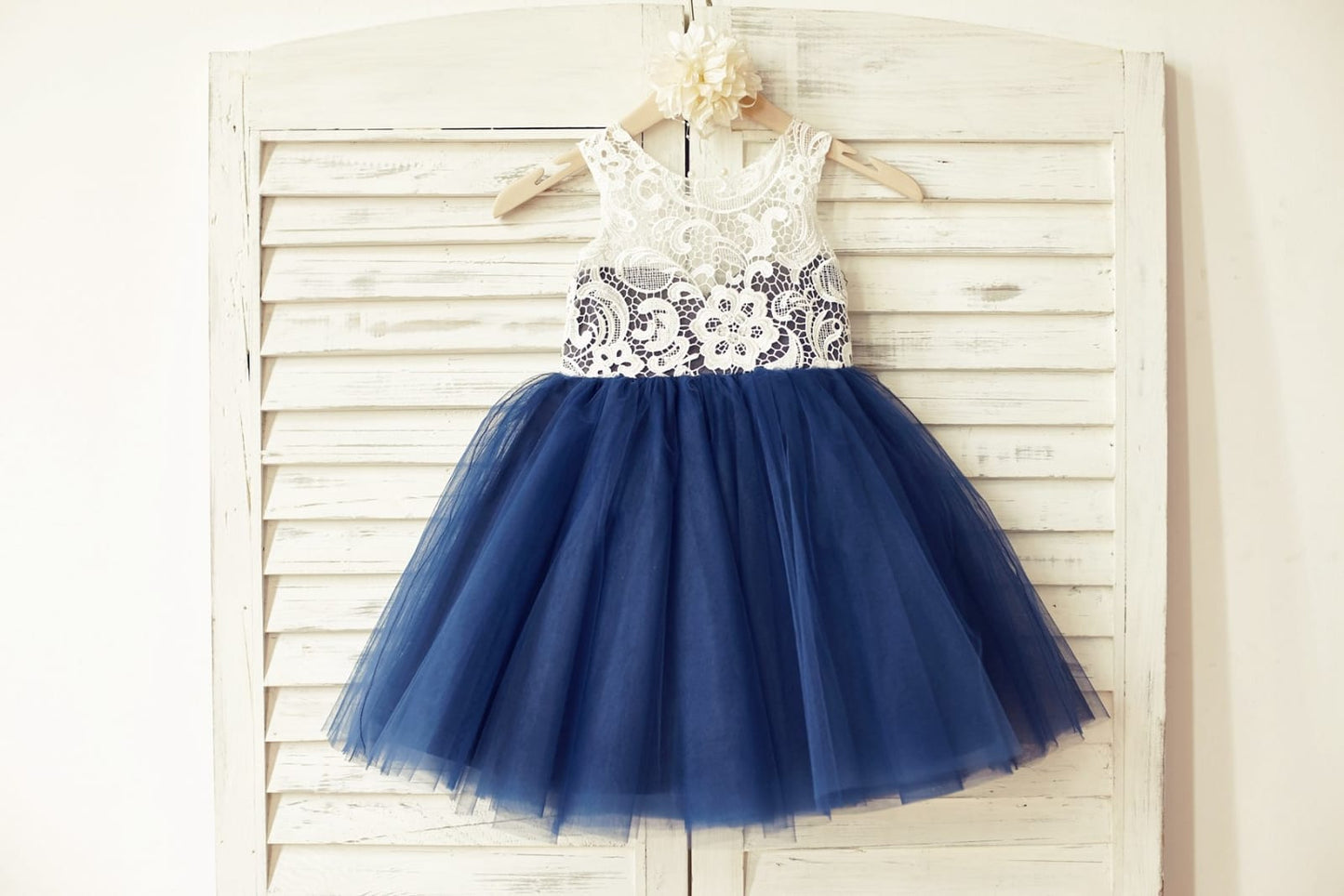 Princess Ivory Lace Blush Pink Tulle Flower Girl Dress - 2T