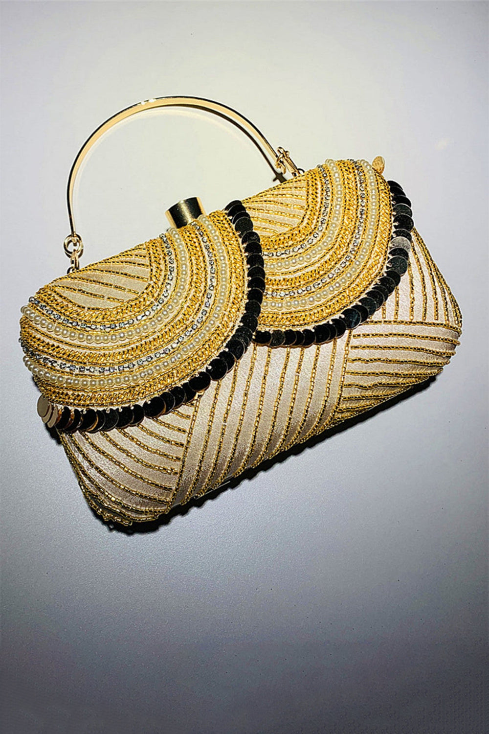 Sac à main carré à paillettes Roycebridal