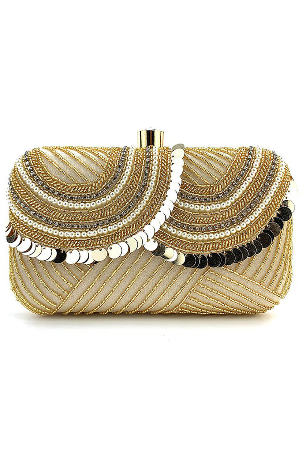 Sac à main carré à paillettes Roycebridal