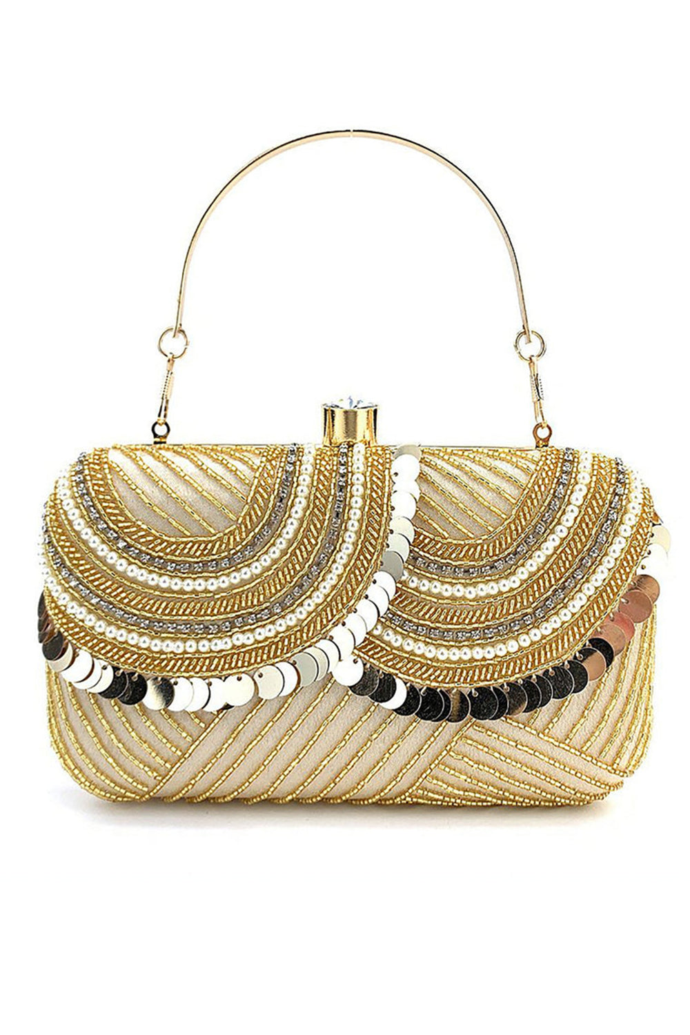 Sac à main carré à paillettes Roycebridal