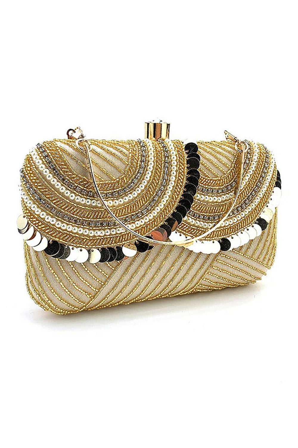 Sac à main carré à paillettes Roycebridal