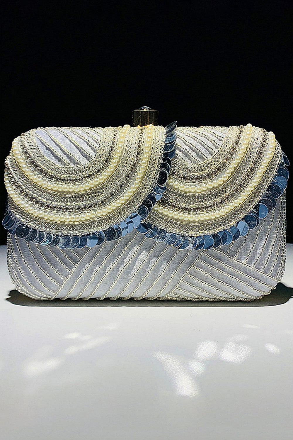Sac à main carré à paillettes Roycebridal