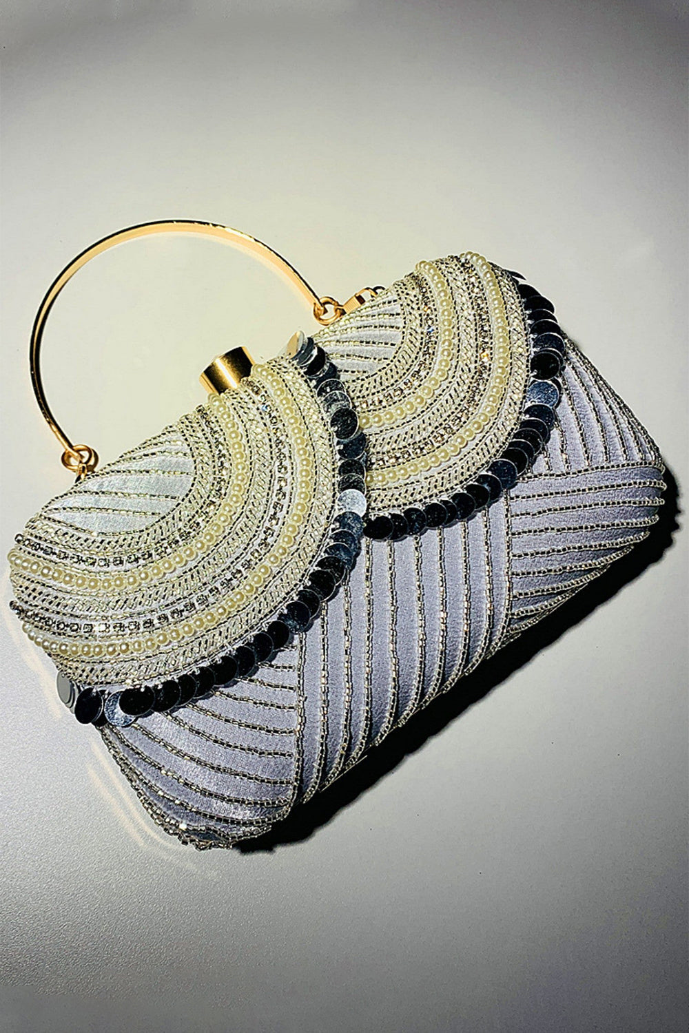 Sac à main carré à paillettes Roycebridal