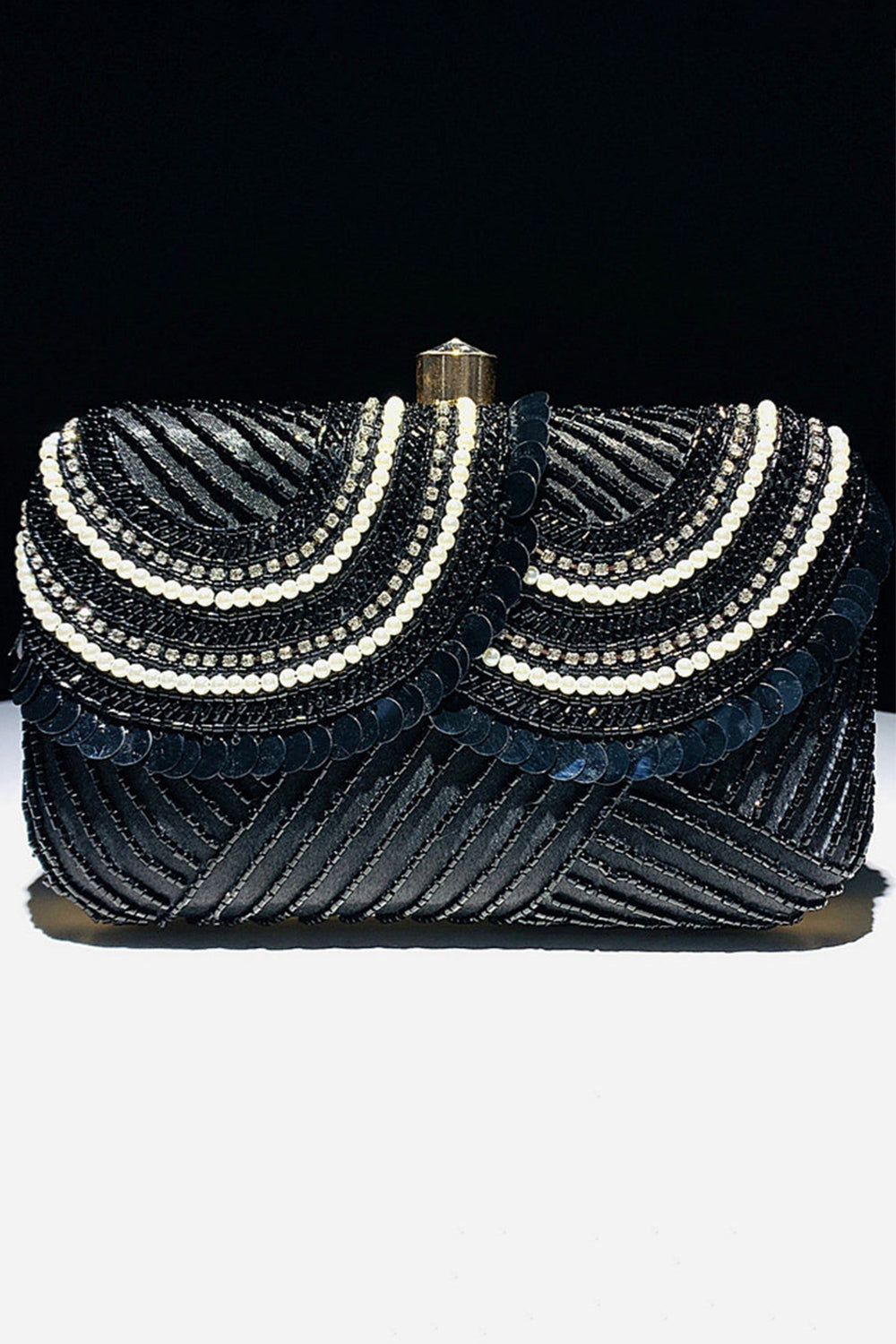 Sac à main carré à paillettes Roycebridal