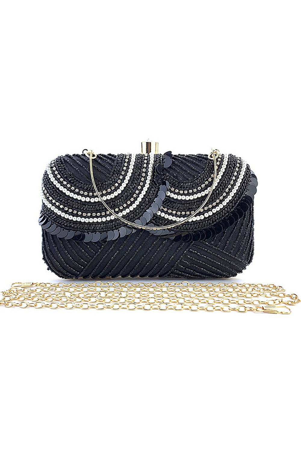 Sac à main carré à paillettes Roycebridal