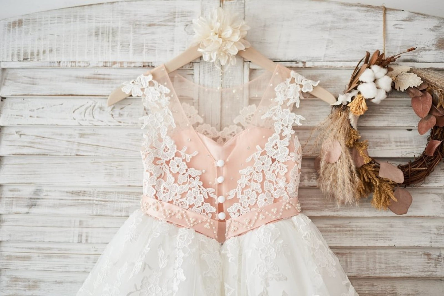 Cap Sleeves Ivory Lace Tulle Hi Low Wedding Party Flower
