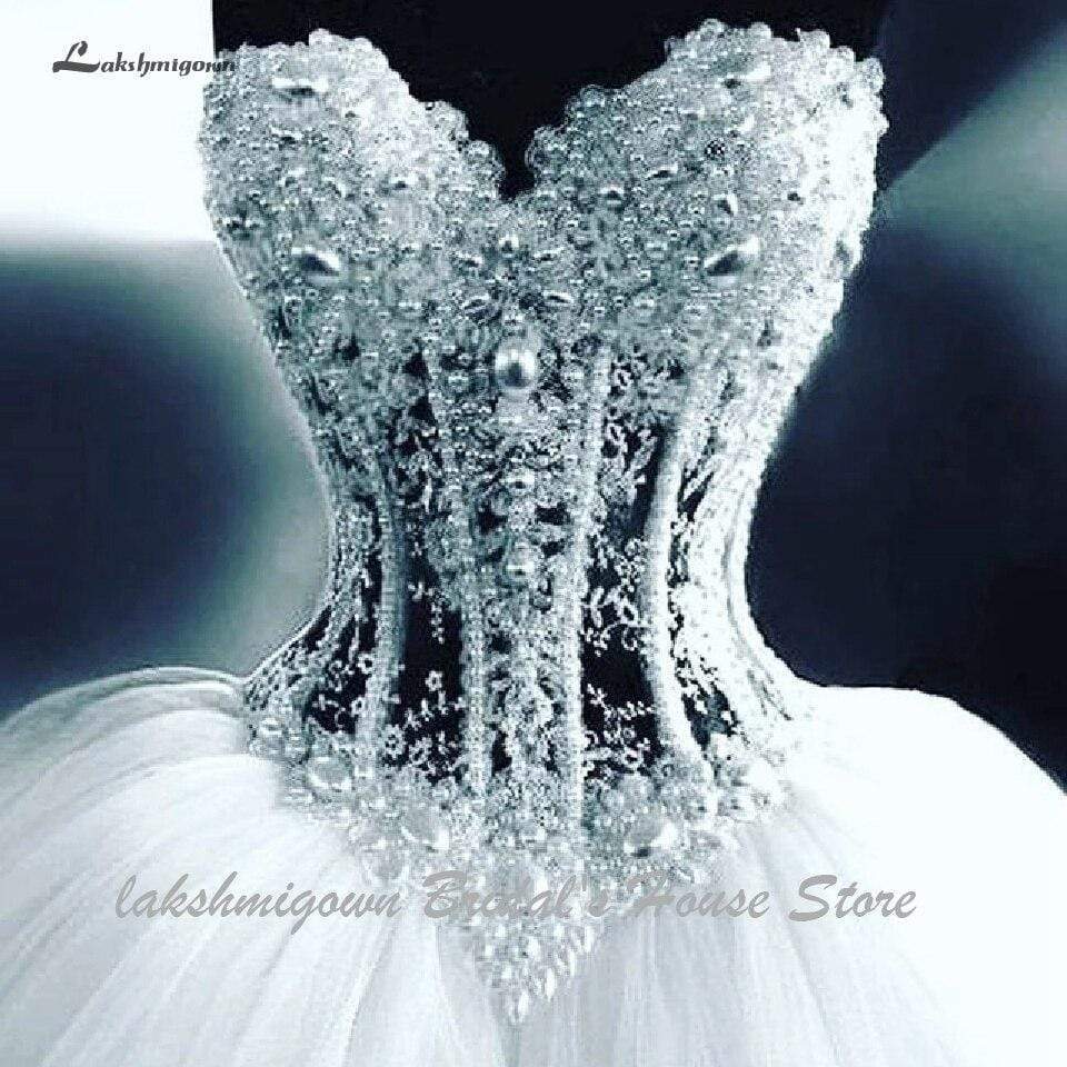 Luxury Saudi Arabia Ball Gown Wedding Dresses For Bride - ROYCEBRIDAL OFFICIAL STORE