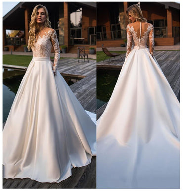 Roycebridal robe de mariee satin hochzeit kleid hochzeit party Kleid vestido novia Robe De Soiree braut zu werden