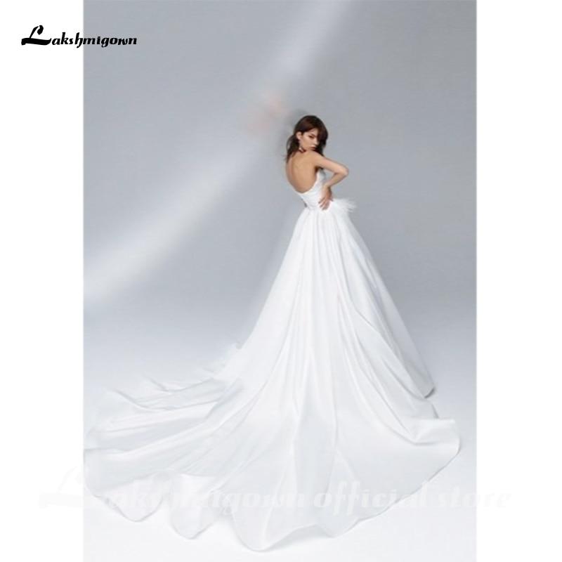 Simple Strapless Sweetheart A-Line Wedding Dresses - ROYCEBRIDAL OFFICIAL STORE