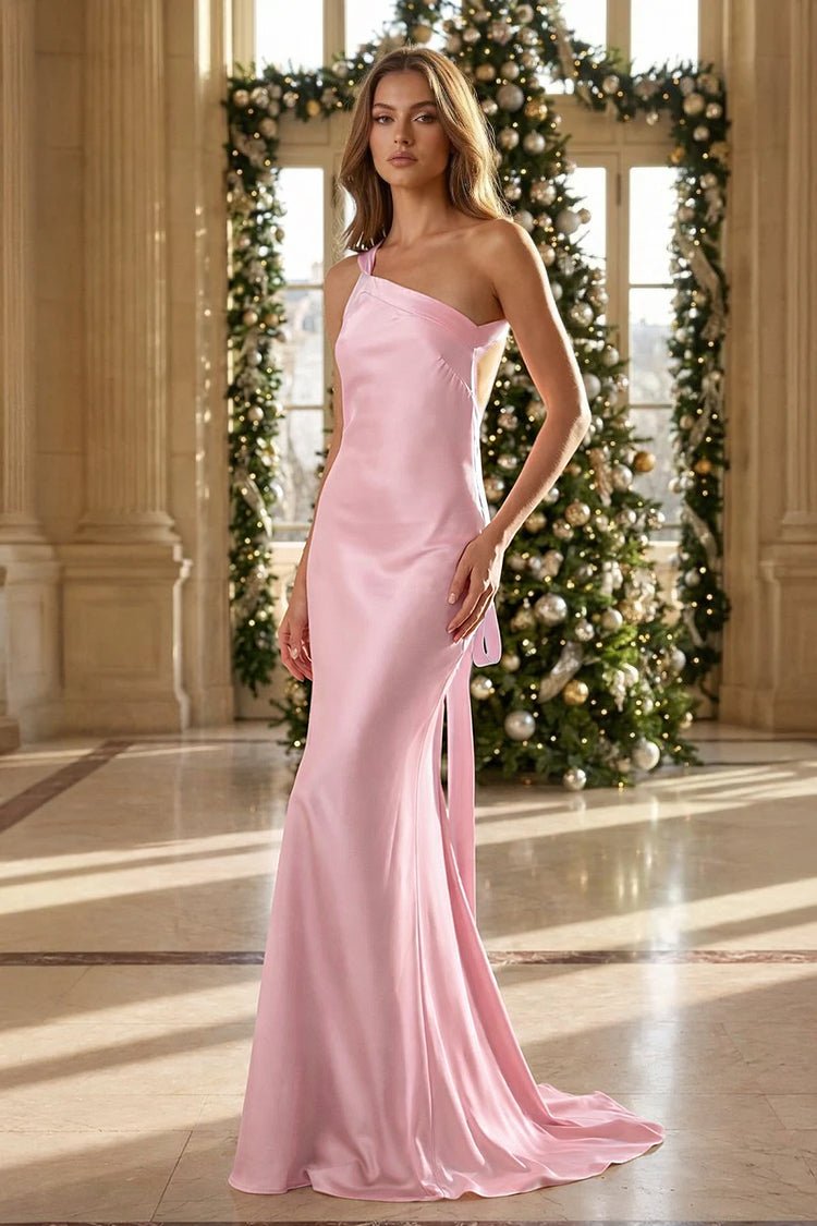 Vestido de novia mono de satén boho escote corazón fuera del hombro personalizado