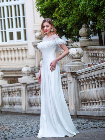 Roycebridal Roycebridal Sheath / Column  Fashion Formal Evening Dresses Sleeveless Floor Length Prom Dresses Party Dresses