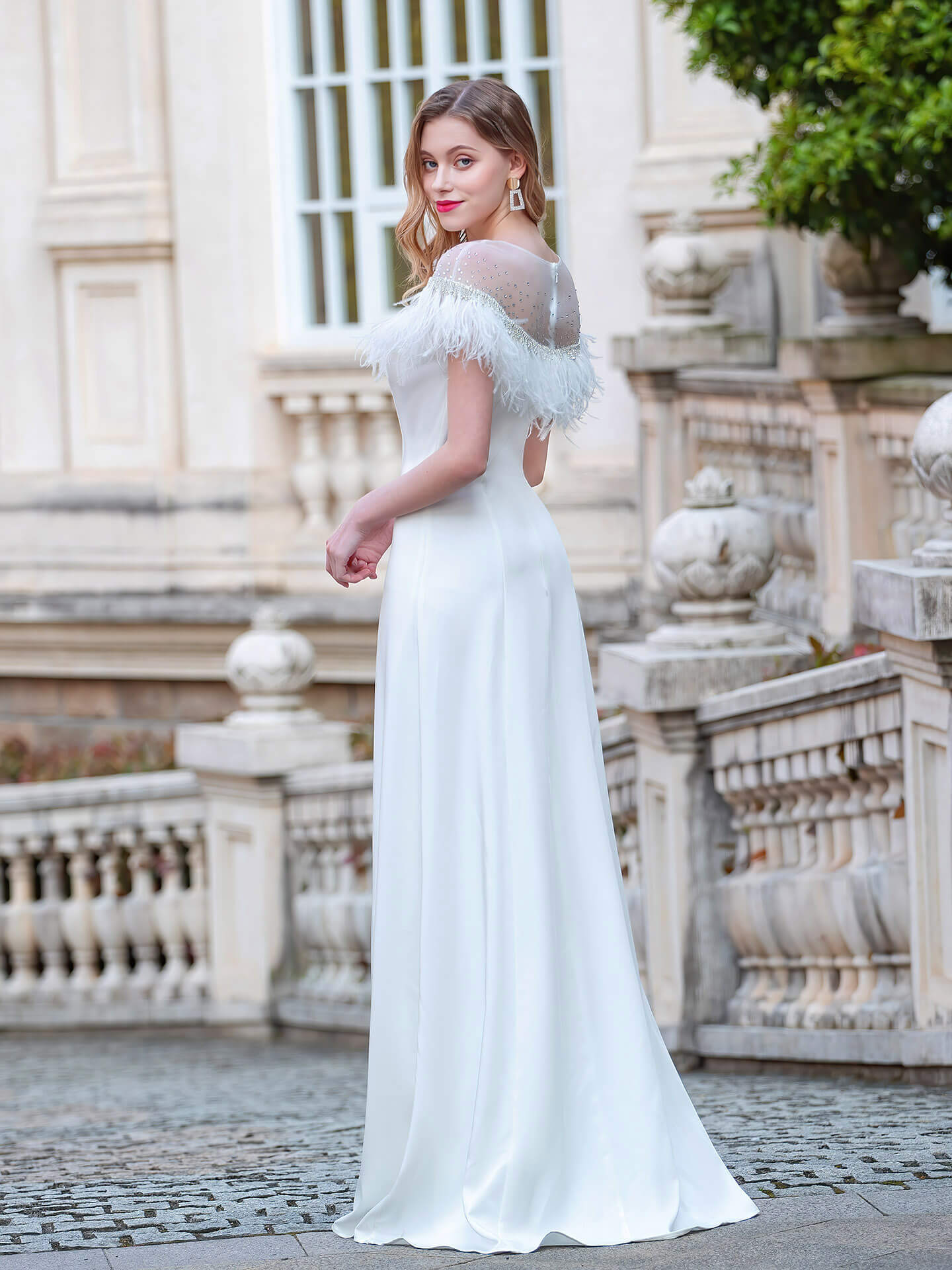 Roycebridal Roycebridal Sheath / Column  Fashion Formal Evening Dresses Sleeveless Floor Length Prom Dresses Party Dresses
