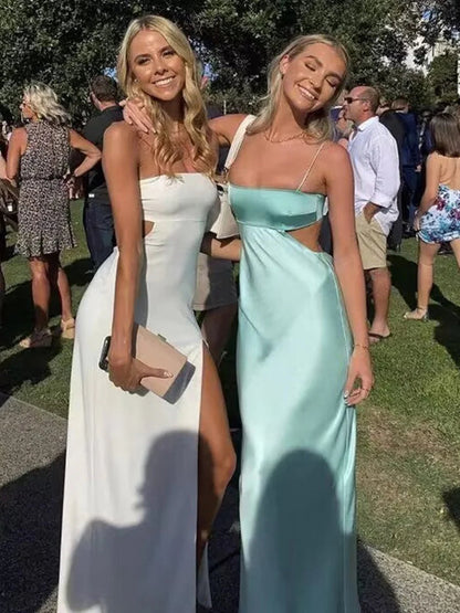 जानेमन सेक्विन बीडिंग मरमेड प्रोम ड्रेस