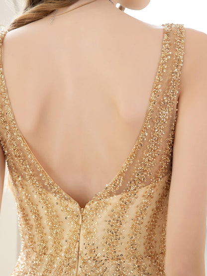 Boutique evening dresses Luxury Party Dress straps mermaid sexy elegant Prom dress