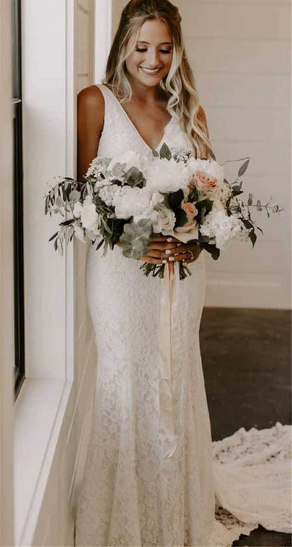 Cheap lace wedding dresses | mermaid wedding dresses | wedding dresses near me | musebridals.com