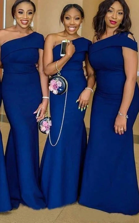 Royal blue bridesmaid dresses near me deals