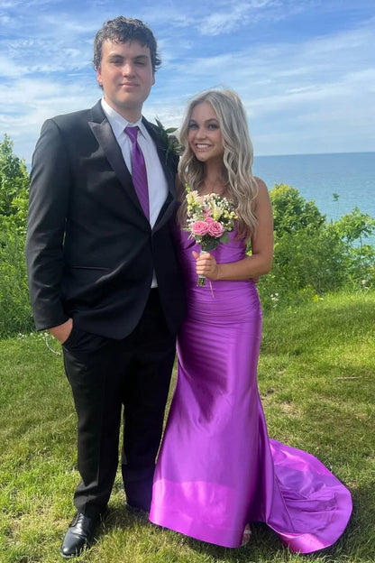 Abito da ballo a sirena con perline con paillettes a cuore