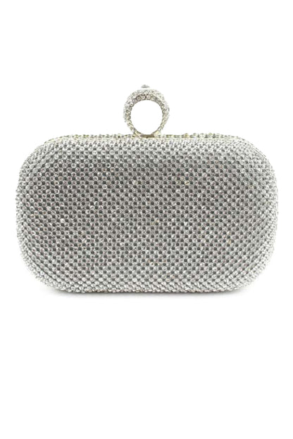 Faszinierende verstellbare Clutches mit Strasssteinen und Glitzer