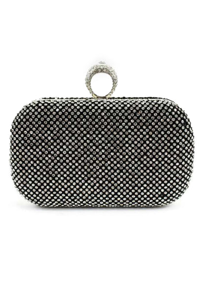 Faszinierende verstellbare Clutches mit Strasssteinen und Glitzer
