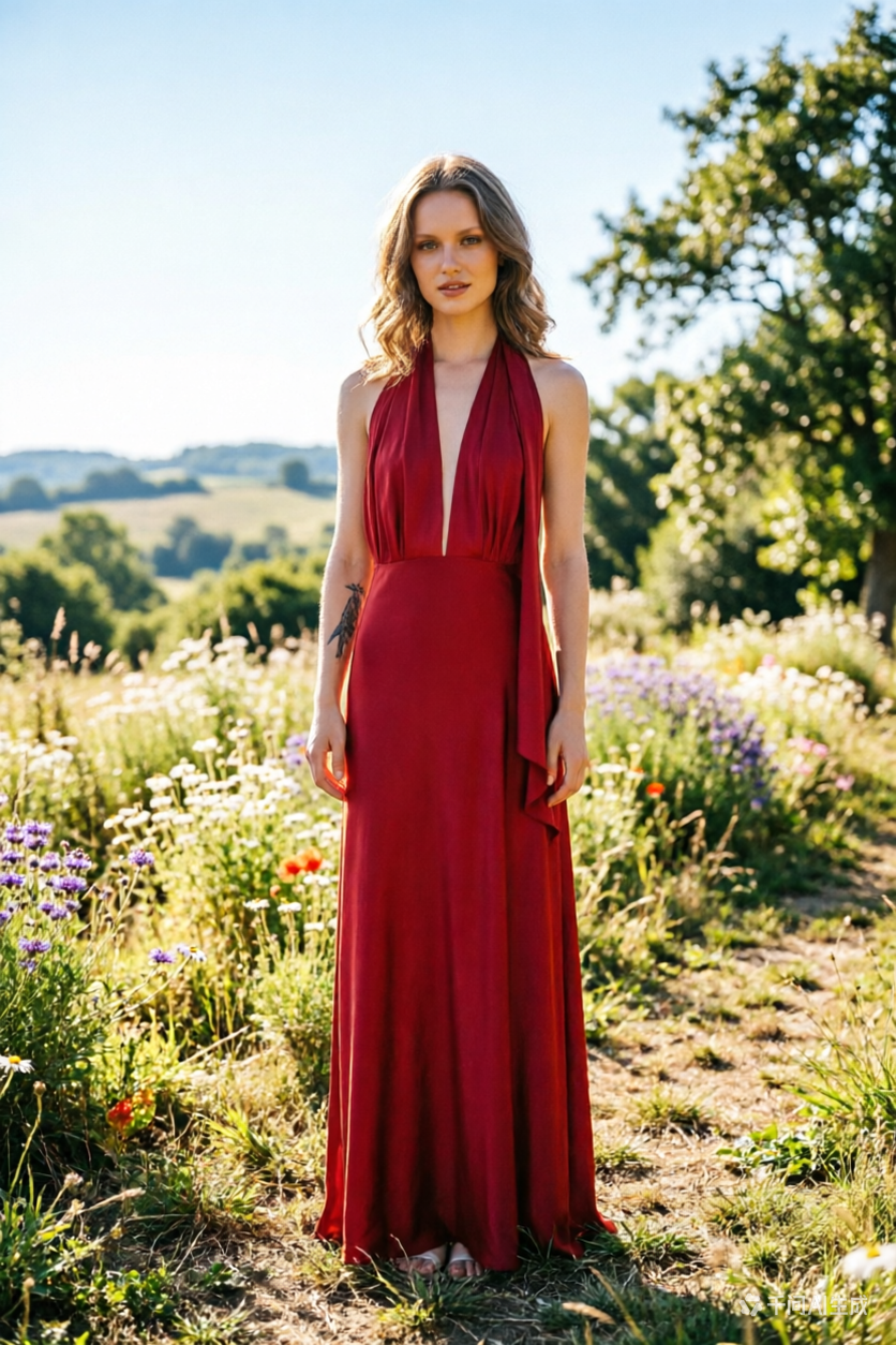 Robe de bal rose blush à manches longues en dentelle, coupe A, robe de soirée romantique jardin