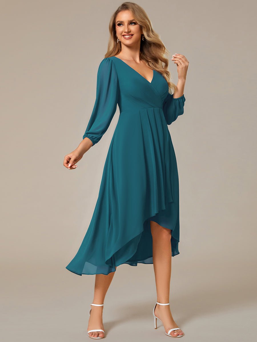 Tammy long sleeved mother of the bride dress - Bay Bridal and Ball Gowns