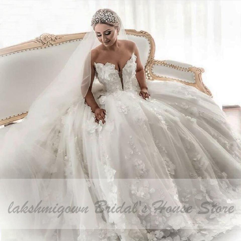 Ball Gown Wedding Dress Women Off Shoulder Long Train - ROYCEBRIDAL OFFICIAL STORE